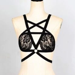 Medea's Temptation Pentagram Bra -Gothic Clothing Store 6 2eb65b64 f246 42b0 b582 f25717b317ee
