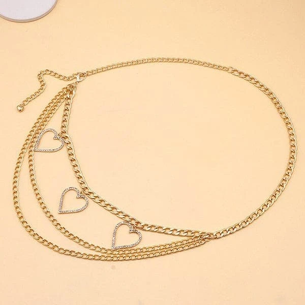 Peach Heart Waist Chain 6 Peach Heart Waist Chain - Image 6