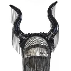 Gothic Veil Devil Headband -Gothic Clothing Store 6 48216ea2 fae5 45d9 be5f 7996ee08c360