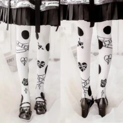Brokenhearted Lolita White Socks 10 Brokenhearted Lolita White Socks -Gothic Clothing Store 6 653cf219 0020 4820 9c22 f73a05b0f690
