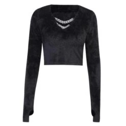 Elegant Chic Harajuku Crop Top -Gothic Clothing Store 6 66e41cc4 28b5 4869 9aa1 74f2f45b5ec6