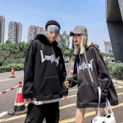 Gothic Rabbit Couple Hoodie -Gothic Clothing Store 6 704ed6d3 cd7a 4308 a55c 05e4e804ee26