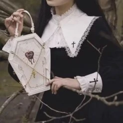 Gothic Coffin Ita Bag With Chain & Wings 12 Gothic Coffin Ita Bag With Chain & Wings -Gothic Clothing Store 6 70ad2ff9 1122 4bc6 b1b6 b525e1bc81da