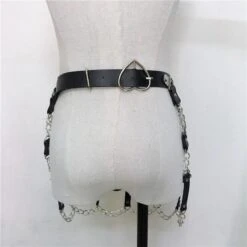 Night Rave Leather Harness Belt -Gothic Clothing Store 6 7169a658 602f 4cfd a3f9 d0625144eccb