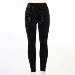 Neesha Velvet Black Pants -Gothic Clothing Store 6 8385e2ee 6b11 4001 846b e94f7c1cf8fc