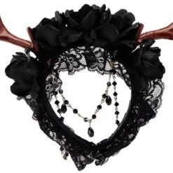 Festive Gothic Antler Horn Headband -Gothic Clothing Store 6 85709ba5 0fba 42a1 86fa 0fe166c8655a