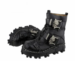 Skull Punk Motorcycle Boots -Gothic Clothing Store 6 85d9d4c9 2637 4073 9e14 f3de0004c9da
