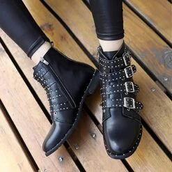 Gothic Buckle Boots -Gothic Clothing Store 6 88b6c437 c712 4d02 a9e3 51335189a4f6