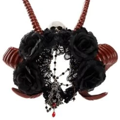 Forbidden Realm Blood Horn Headband -Gothic Clothing Store 6 92016f1a 1dc3 4fd3 880e 39e632a1872e