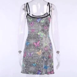 Striped Wonderland Dress -Gothic Clothing Store 6 9883f9ff 1174 4c43 b9cb 911c6412e139