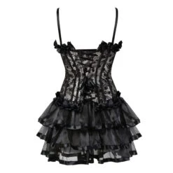 Polka Dot Overbust Corset Dress -Gothic Clothing Store 6 ab94ac96 b79f 4e7a 8f0b 8ff23af3eeb0