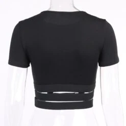 Baby Girl Gothic Crop Top -Gothic Clothing Store 6 d7120e27 eea3 4569 864d 4703a49523e0