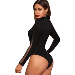 Missguided Black Sexy Bodysuit -Gothic Clothing Store 6 df1ef6b2 3745 4f24 a0d7 76a313a07361