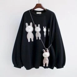Dream Plushy Rabbit Sweatshirt -Gothic Clothing Store 6 ecba5b0d 4bae 4ab5 b56d f96ab58d9218