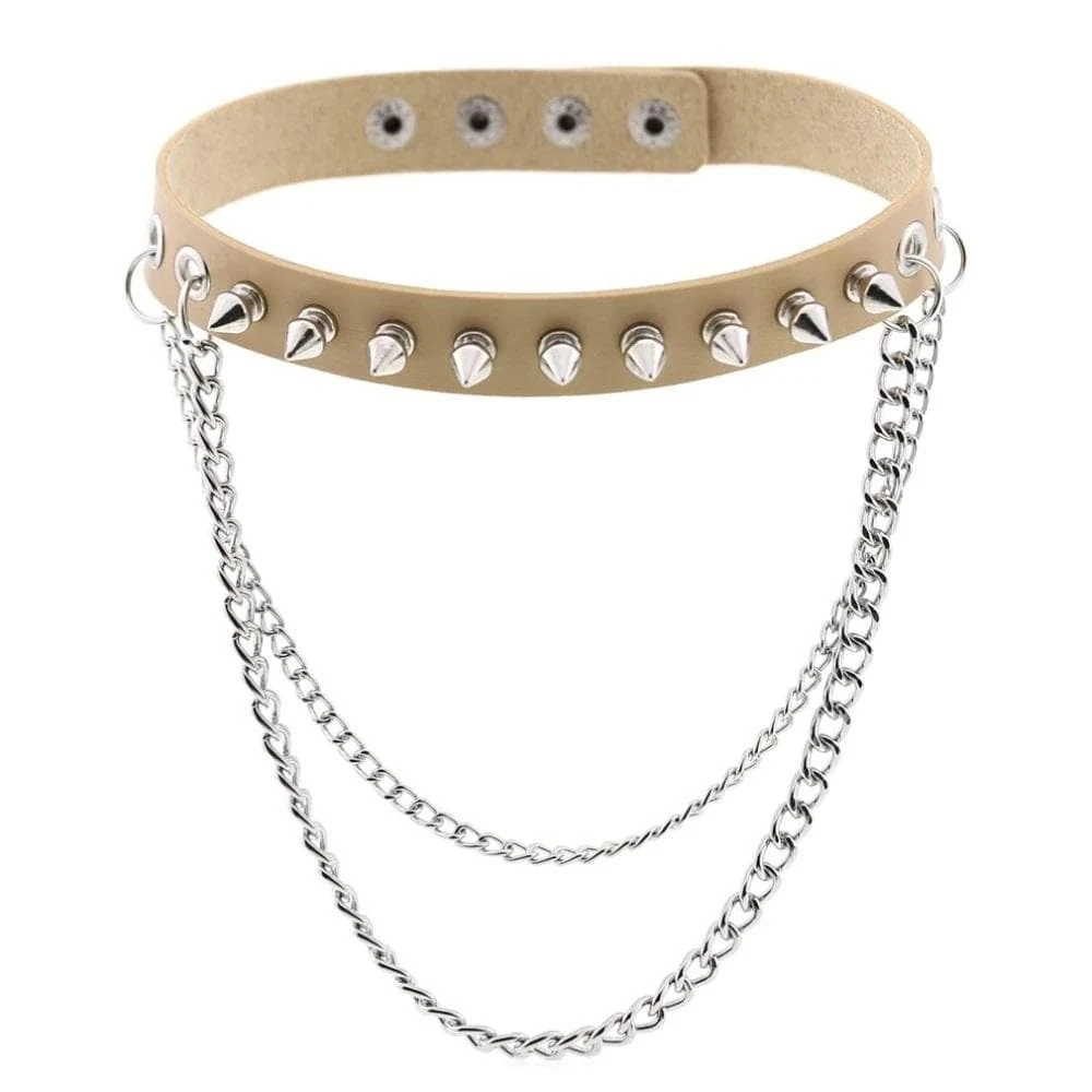 Emo Punk Chained Choker 10 Emo Punk Chained Choker - Image 10