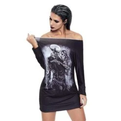 Gothic Skull Pumpkin Dress -Gothic Clothing Store 6 f861a190 fd2b 4642 a3ee be4960955900