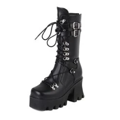 Get High Chunky Platform Boots -Gothic Clothing Store 6 fd5a0bab 1b4c 4fe1 bea1 31a00ca3466f