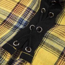 Crave Tartan Crop Top -Gothic Clothing Store 7 024532d8 e0ee 4c88 8405 0118fc4dd654