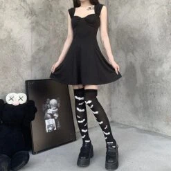 Nocturnal Being Thigh High Socks -Gothic Clothing Store 7 26d08fd8 f144 43aa 8192 c477c6b4c566