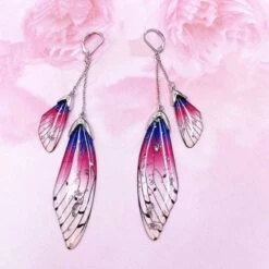 Enchanted Fairy Wing Earrings -Gothic Clothing Store 7 35a99114 cd65 4ed3 aa2d 15544b90cff5
