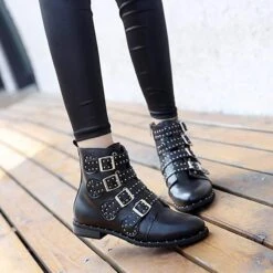 Gothic Buckle Boots -Gothic Clothing Store 7 35d0544c 6970 4c33 9123 fca95ff188c4