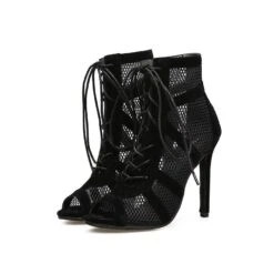 Gal Gothic Black Mesh Heels -Gothic Clothing Store 7 559bb926 7853 41d3 9e6a ca249ac21985