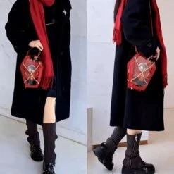 Gothic Coffin Ita Bag With Chain & Wings 13 Gothic Coffin Ita Bag With Chain & Wings -Gothic Clothing Store 7 5bda6194 4a8f 465b bd19 72b23a620c4e