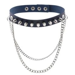 Emo Punk Chained Choker 24 Emo Punk Chained Choker -Gothic Clothing Store 7 676d571c 0b34 4133 a2c1 5cc5403f80b2