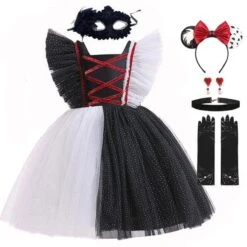Cruella Deville Inspired Costume Dress -Gothic Clothing Store 7 92f7d1ab f8d1 49a0 a983 3ea154c5b043