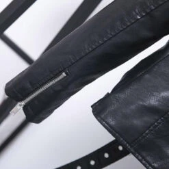 Faux Leather Winter Gothic Coat -Gothic Clothing Store 7 b21300c4 d3c9 4979 b954 4c2da7b572dc