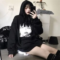 Manga Girl Oversized Hoodie 22 Manga Girl Oversized Hoodie -Gothic Clothing Store 7 b9c50be5 4f6a 4256 8ef3 2d823f524d68