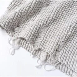 Punk Spider Distressed Knitted Sweater -Gothic Clothing Store 7 c093f673 16ac 4a2d bed8 27cd6a99467c