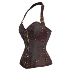 Dark Abyss Brocade Steampunk Corset -Gothic Clothing Store 7 e6604c70 a977 404c 926a 212fb10967e4