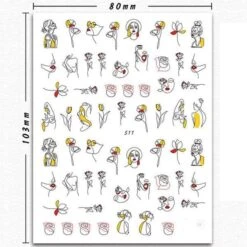 Abstract Girl Nail Stickers 20 Abstract Girl Nail Stickers -Gothic Clothing Store 7 e857459f 0131 457a 8260 df6a0d5e0580