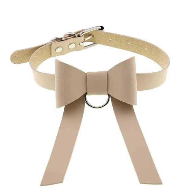 Bowknot Leather Choker 13 Bowknot Leather Choker - Image 13