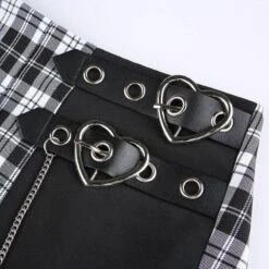 Crime Love Plaid Mini Skirt -Gothic Clothing Store 8 1623c779 b280 4b99 8561 6fefd7e8d2e4