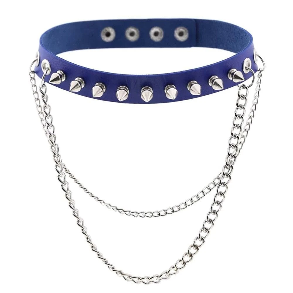 Emo Punk Chained Choker 11 Emo Punk Chained Choker - Image 11