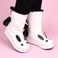 B&W Bunny Toe Shoes -Gothic Clothing Store 8 37625d9e f962 48ea 823a fd1128d43d45