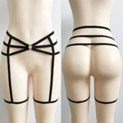 Void Cage Leg Harness -Gothic Clothing Store 8 52d7ff91 2e26 4b20 98a5 3db5ae6978de