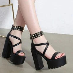 Passionate Influence Sandals -Gothic Clothing Store 8 6db9905a 7772 409d bc79 63fd04b84745