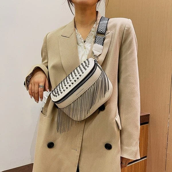 Iris Fringe Studded Bum Bag 9 Iris Fringe Studded Bum Bag - Image 9