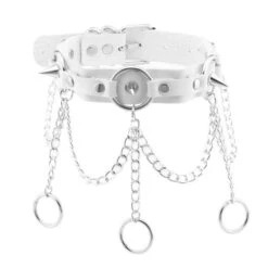 Chain Of Guilt Leather Choker -Gothic Clothing Store 8 91ddb930 3852 4e3a b620 e68ed933eb88