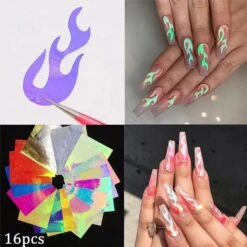 Flame Art Nail Sticker -Gothic Clothing Store 8 9cfb97c9 e17f 4c69 b0e1 d9588bdf741d