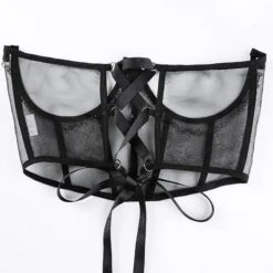 Black Hollow Fashion Corset -Gothic Clothing Store 8 a15756cf fc5b 4f62 9cc9 f0405a9fb7e6
