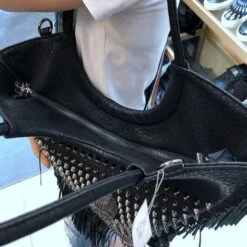 Freja Leather Shoulder Bag -Gothic Clothing Store 8 b6b0047f 563b 45aa 883a bec9fe29032e