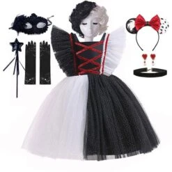 Cruella Deville Inspired Costume Dress -Gothic Clothing Store 8 c76f42a3 8d5e 490c 89d6 527133e1cd3c