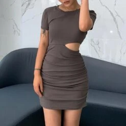 Cut You Out Bodycon Short Dress -Gothic Clothing Store 8 f05f426a 3a9d 44d4 ae8b 9fb0e374b662