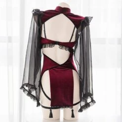 Red Retro Enchantress Lingerie -Gothic Clothing Store 8 f4002e8b ea0d 49e2 9d4f b0b1bf1c8d45