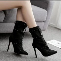 Sexy Rivet Cage Boots -Gothic Clothing Store 8 f6da57e3 91da 4110 b9cb 62eac5ab768e