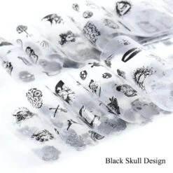 Oh My Skull Nail Art Stickers -Gothic Clothing Store 8 fef5bf5d 924f 461a b36d 01062b9f8495